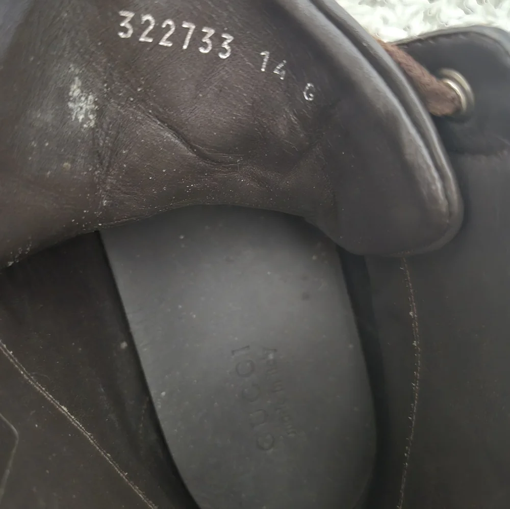 Gucci Mens High-Tops Sz 14 - Picture 8 of 9